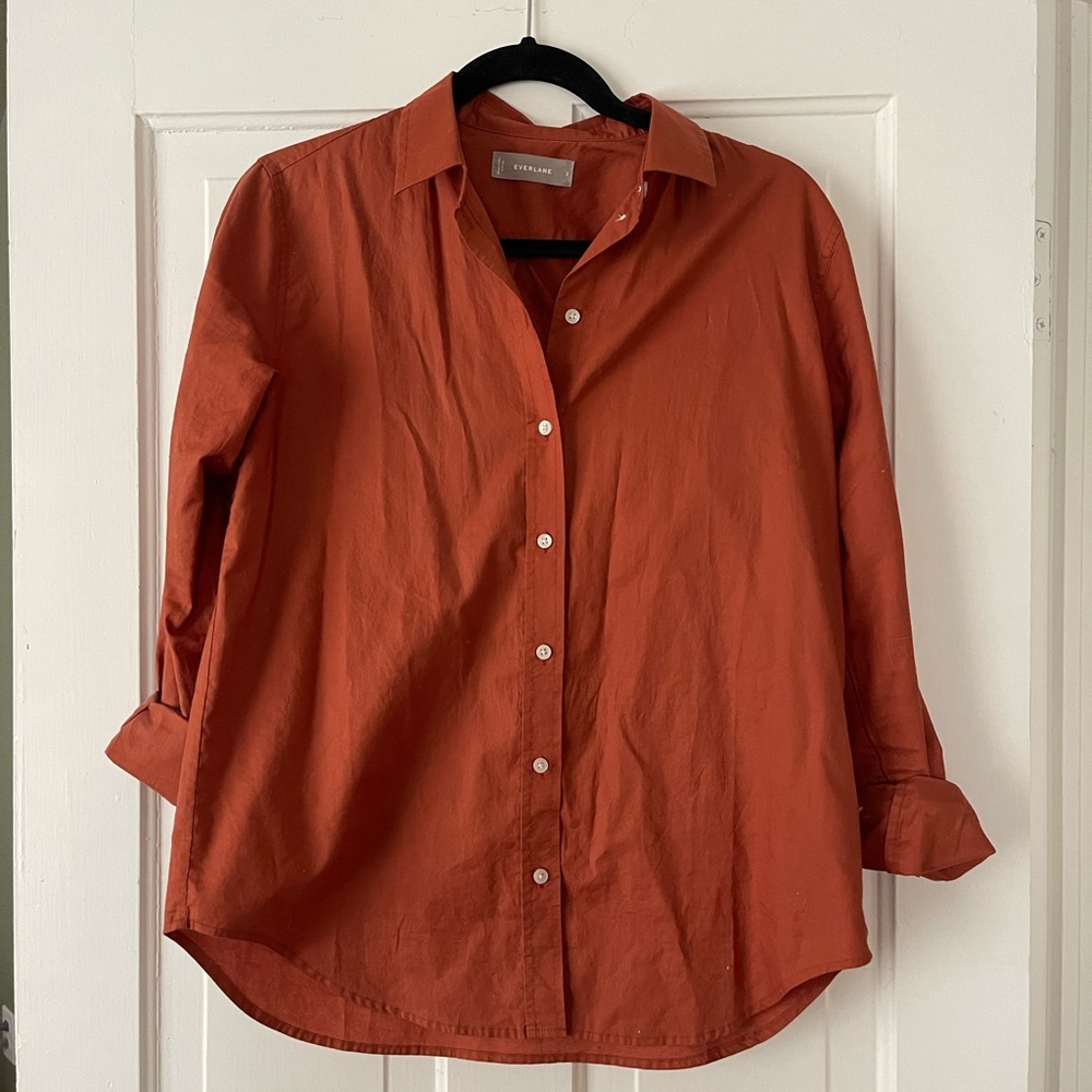 Everlane Silky Cotton Relaxed Shirt